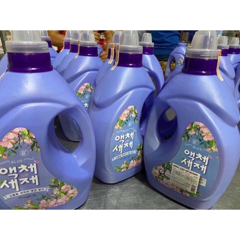 0️⃣🍒💦💦💦 Nước giặt xả Hàn Quốc  Blue 2kg