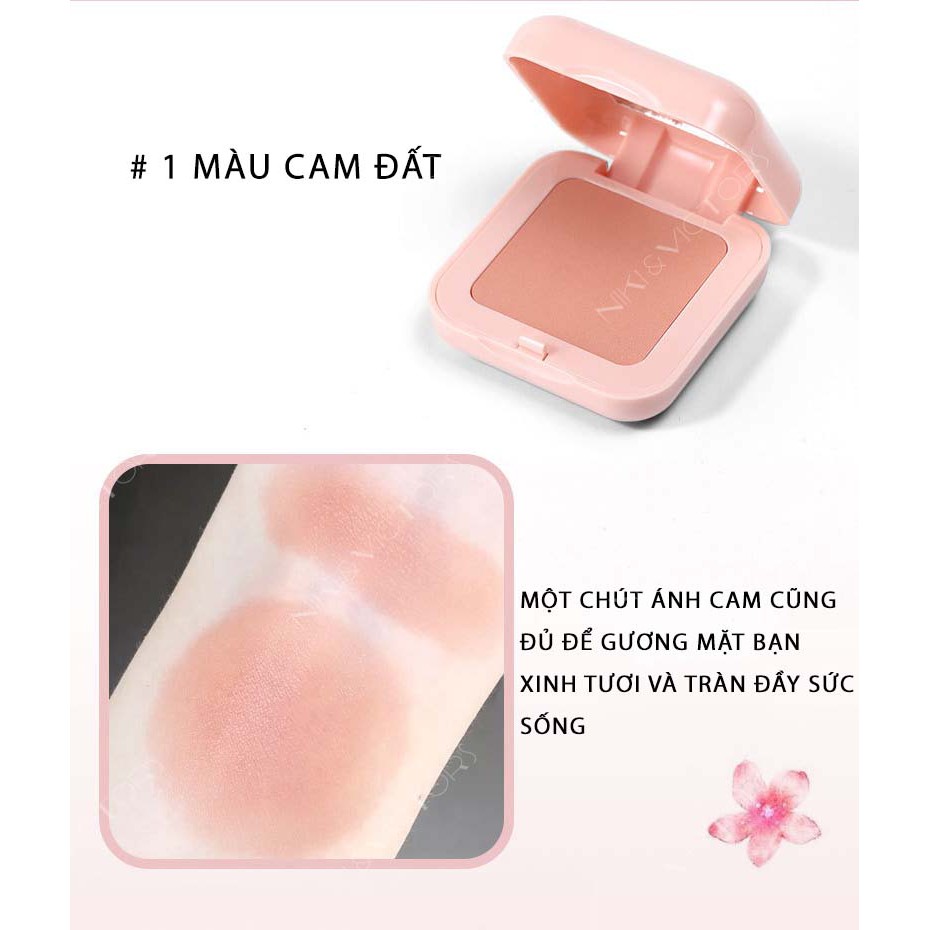 Phấn Má Hồng Đơn Sắc Lameila Blusher Color Geometry