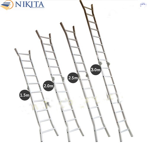 Thang nhôm chữ I 4,0m,chữ A 2,0m Nikita Nhật Bản NIK-20