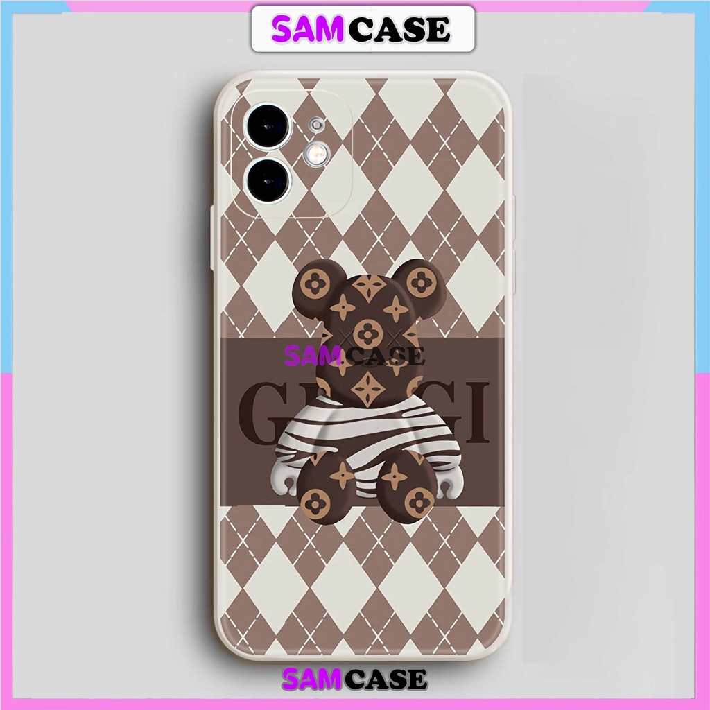 Ốp lưng iPhone Beabrick cạnh viền vuông silicon mềm dẻo bảo vệ camera cho ip 6/6s/7/8/X/XS/XR/11/12/13/14 Pro Plus Max