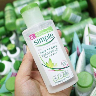 Nước Tẩy Trang Mắt Môi Simple