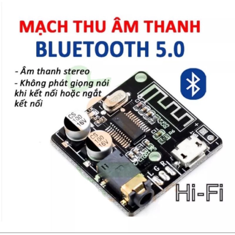 Mạch Bluetooth 5.0/ Mạch giải mã âm thanh bluetooth 5.0