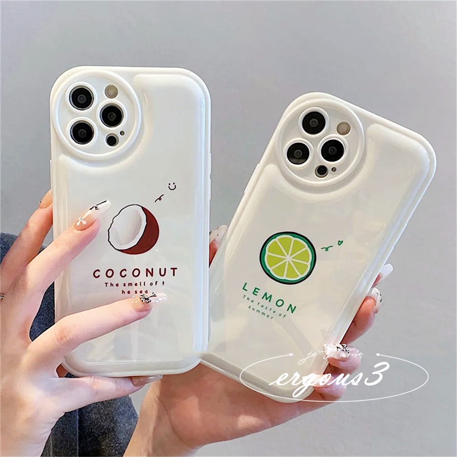 Ốp Điện Thoại Mềm Đơn Giản Dễ Thương Cho iPhone 14 13 12 11 Pro Max SE2020 X XR Xs Max 7 8 Plus