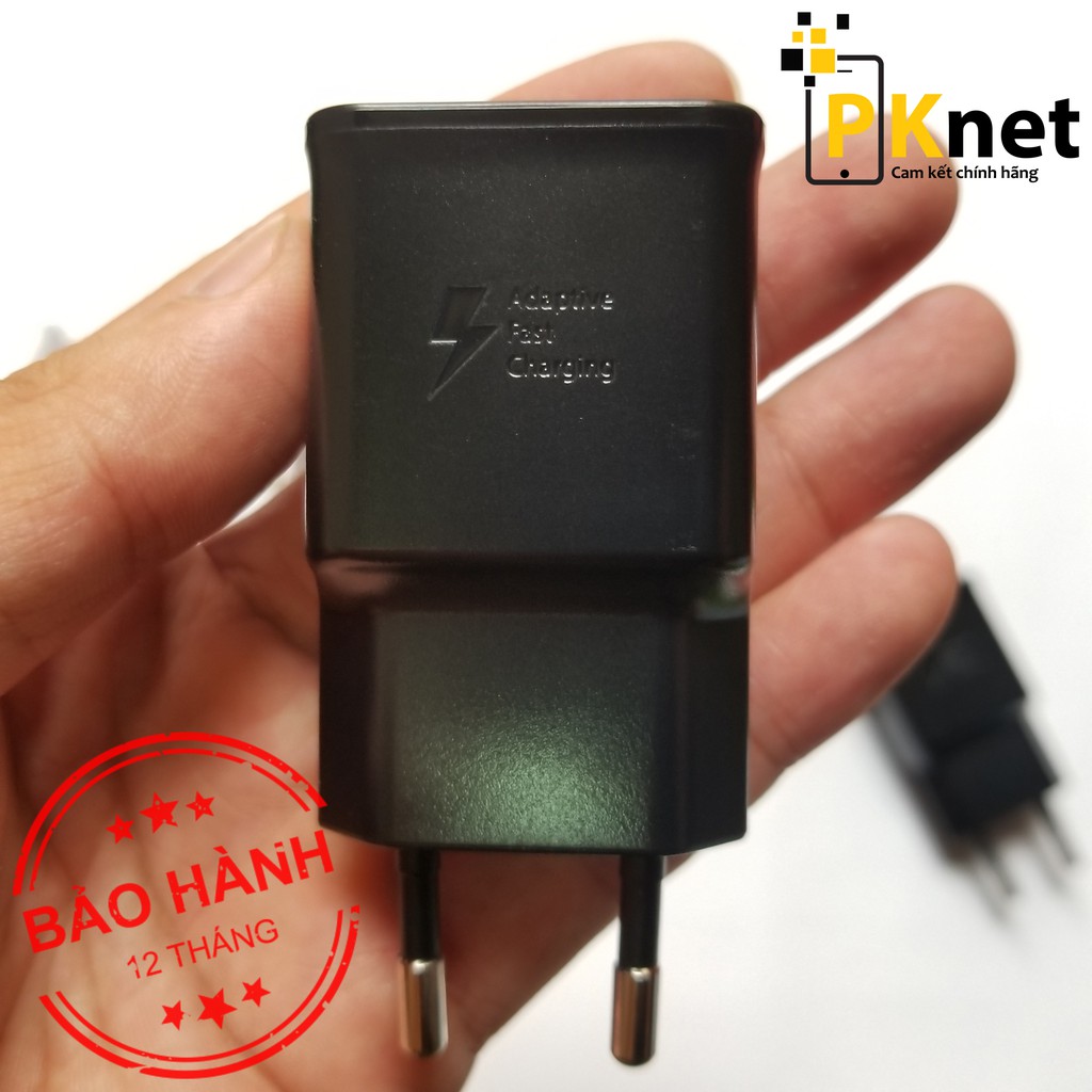 Củ sạc nhanh chính hãng Samsung 15W cho S8/S8+/S9/S9+/Note 8/Note 9 và nhiều dòng máy khác.