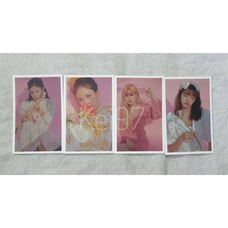 BỘ ẢNH POSTCARD TRONG BLACKPINK WELCOMING COLLECTION 2020