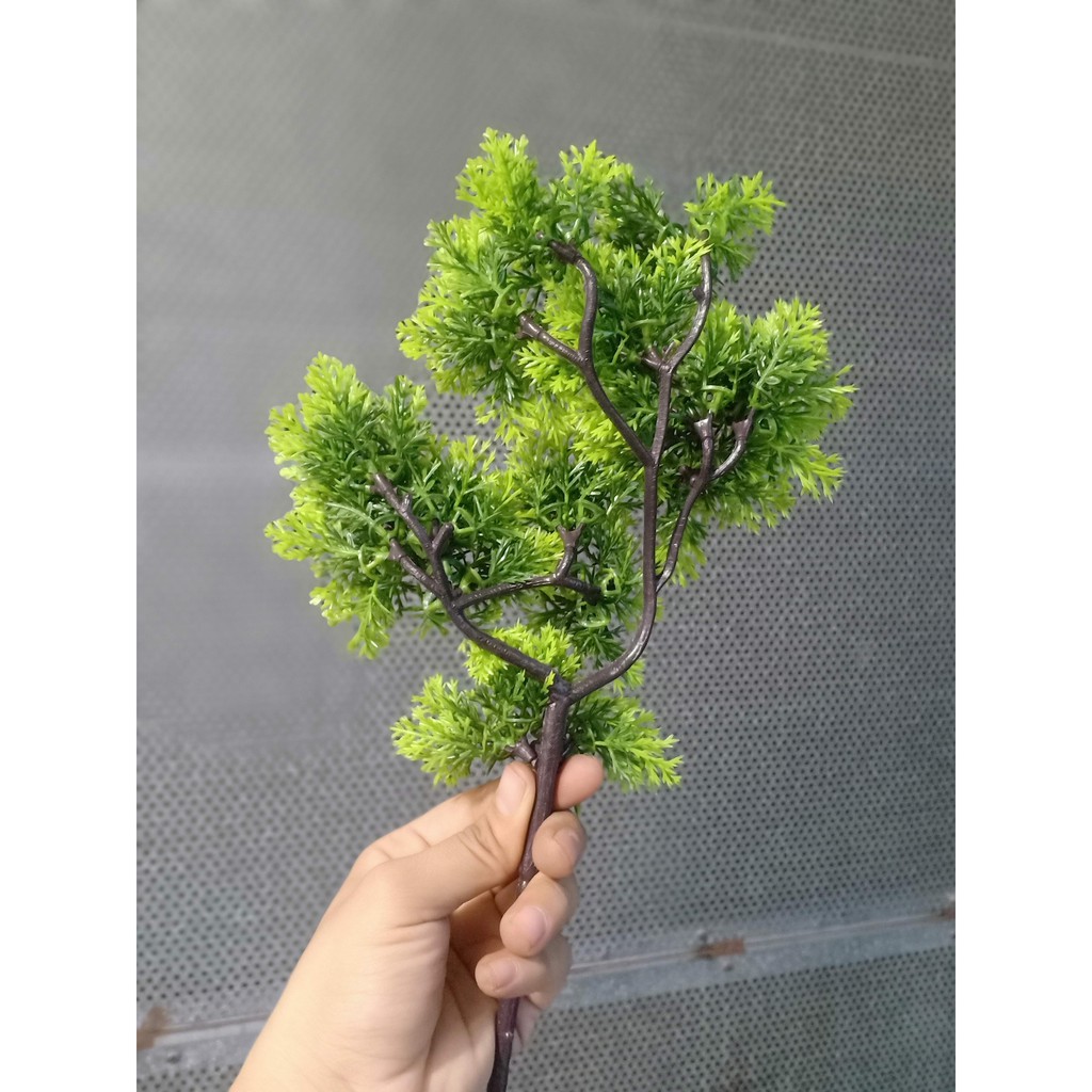 Cành Cây Tùng Nhựa Pvc Làm Cây Tùng Trang Trí