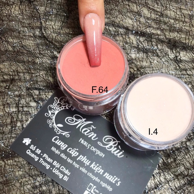 Bột đắp móng mỹ ( mã F64) hũ 30g