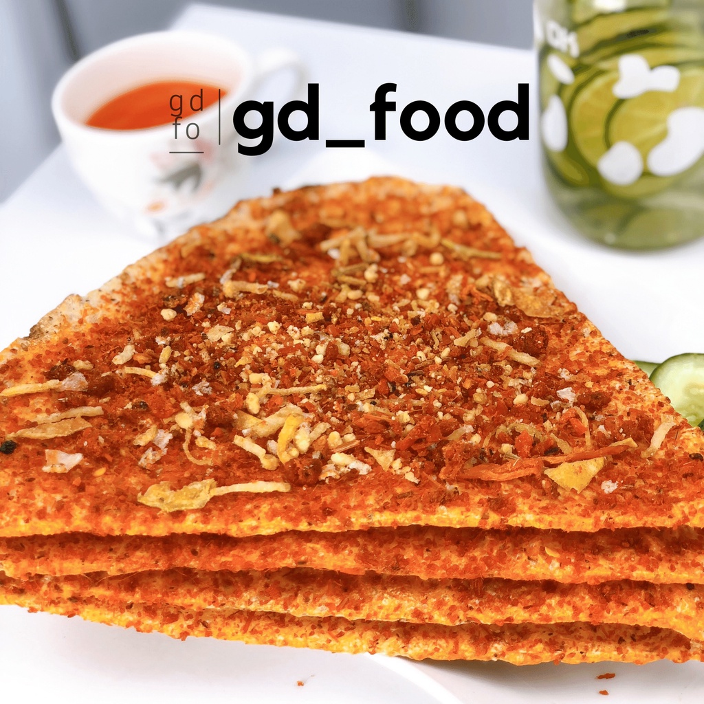 Bánh tráng dừa nướng bò khô đặc sản Đà Nẵng gói 4 miếng hút chân không siêu giòn, thơm ngon gd_food