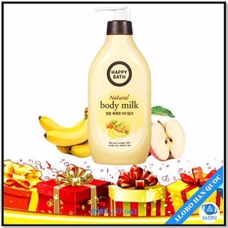 Sữa dưỡng thể Hàn Quốc - Happy Bath body lotion perfume - Mịn, bóng, sạch, dưỡng ẩm, dưỡng trắng – ALOBO Hàn Quốc