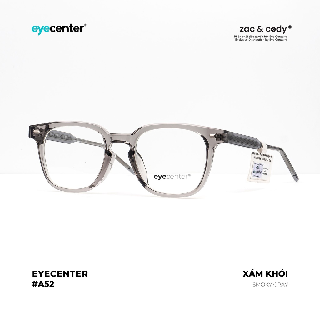 Gọng kính cận nam nữ A52S chính hãng DENNIS by EYECENTER nhập khẩu Eye Center Vietnam