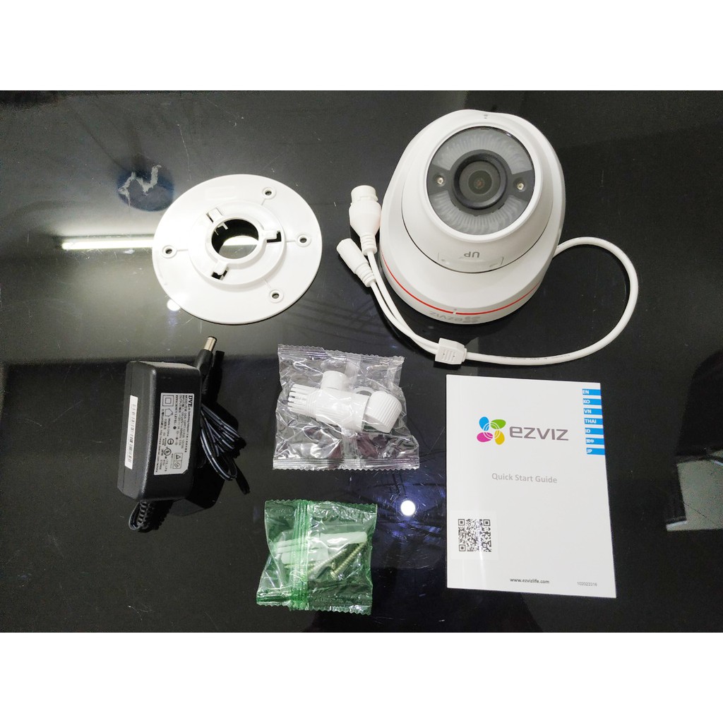 Camera IP WIFI 2M Ngoài Trời Trong Nhà EZVIZ C4W CV288 1080P FULLHD Còi Hú HIKVISION phòng vệ chủ động