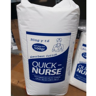 Bông gòn y tế QUICK NURSE 500g - 1kg