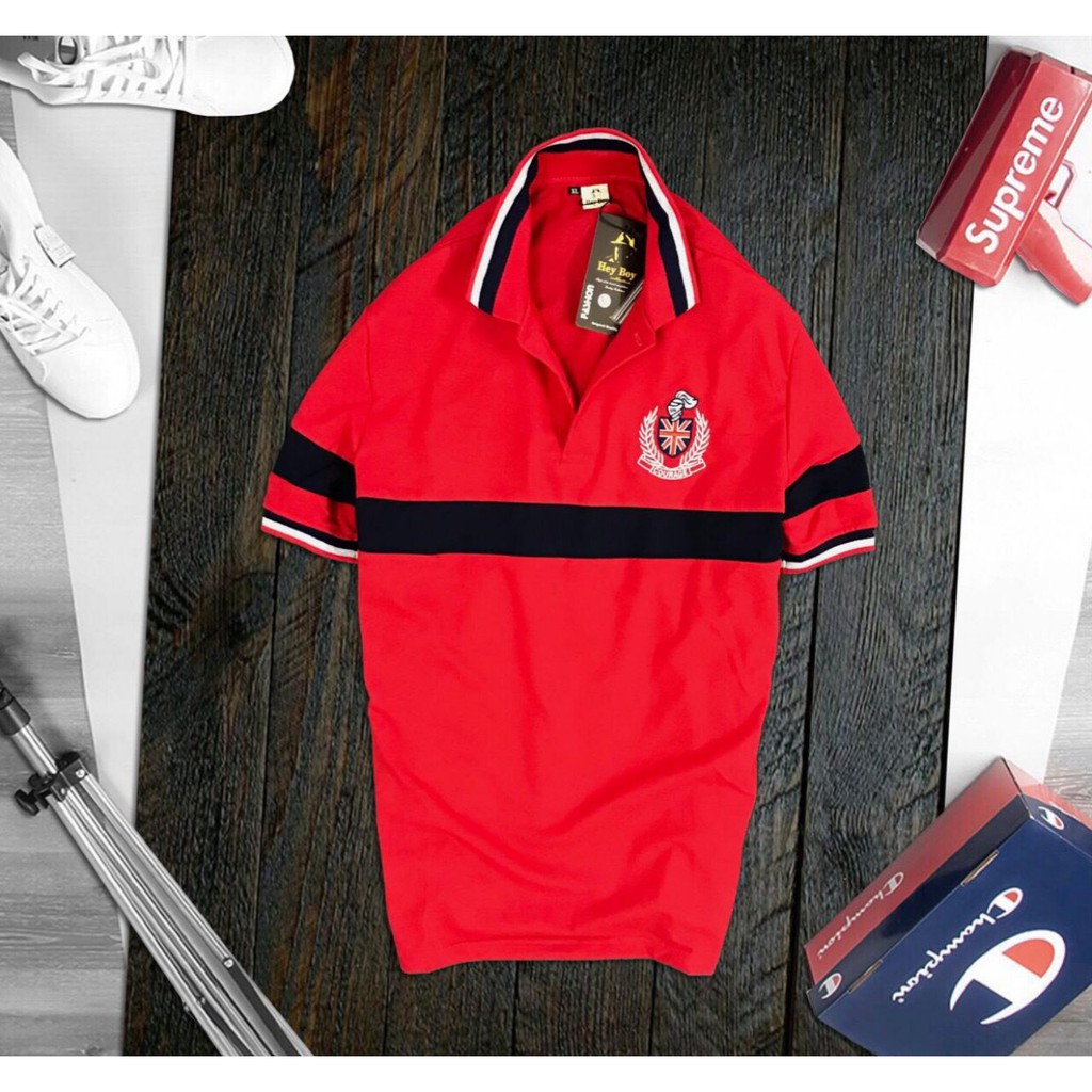 Áo Thun Polo Nam Có Cổ, Tay Ngắn LD158 - Chất Liệu Cotton Cá Sấu 100%, Form Suông Basic Thoáng Mát, Thoải Mái. | BigBuy360 - bigbuy360.vn