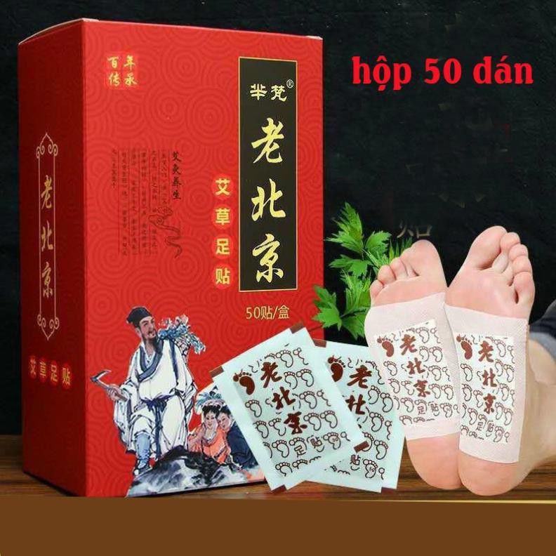 Hộp 50 Miếng Dán Thải Độc Ngải Cứu Đông Y Dán Chân, Hàng Nội Địa Trung, Món Quà Cho Sức Khỏe Gia Đình Bạn | BigBuy360 - bigbuy360.vn