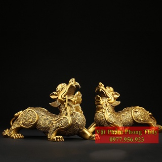 Tỳ hưu đồng phong thuỷ- vảy tiền