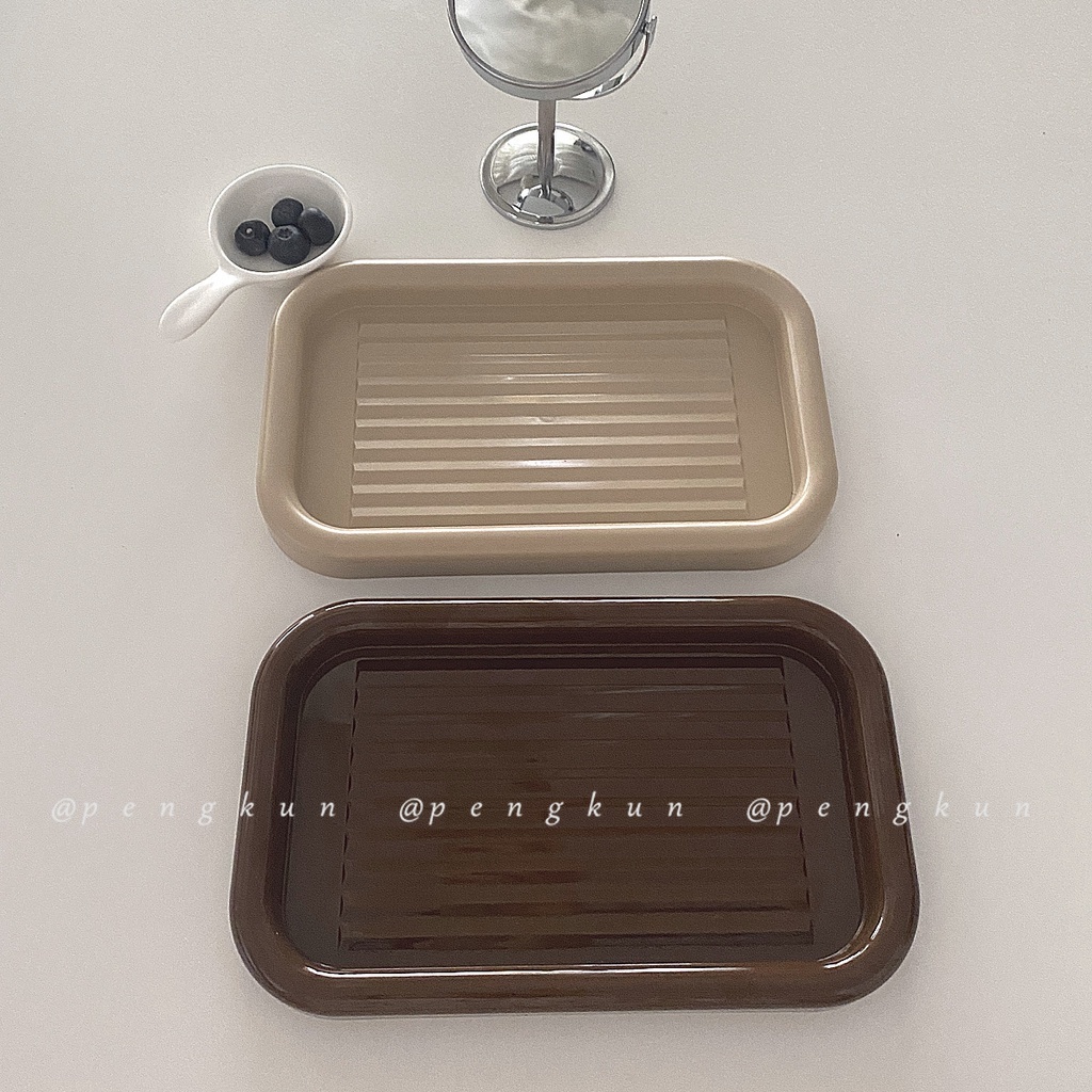 Khay đựng bút/ đồ trang điểm để bàn phong cách Hàn Quốc xinh xắn