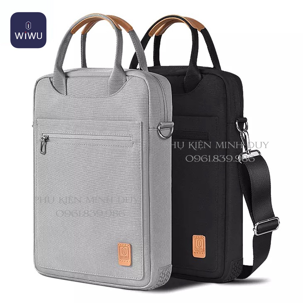 Túi đeo dọc chống thấm nước WIWU Pioneer 12.9’ Tablet Bag cho Ipad - Macbook