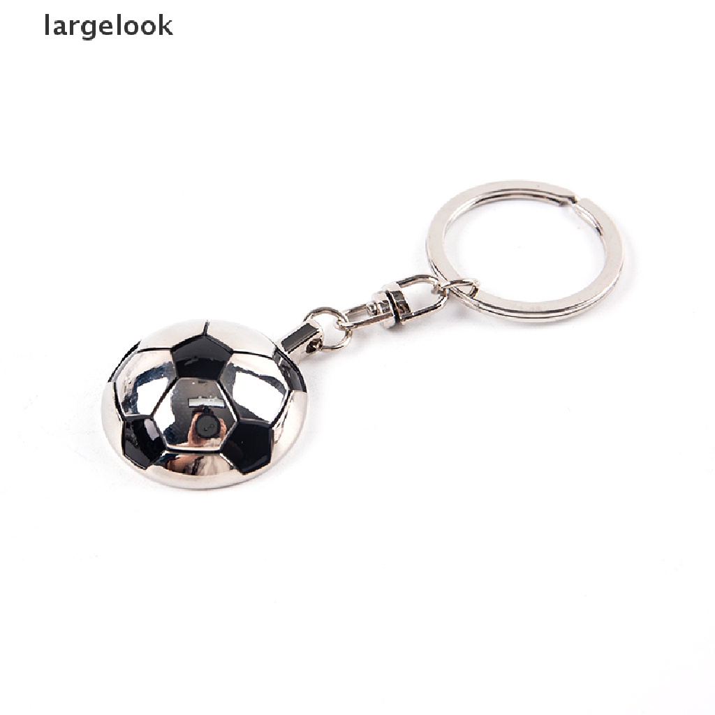 Móc Khóa Kim Loại Mạ Vàng Hình Quả Bóng Đá Và Bóng Đá Nhiều Màu Sắc ♨Nóng Bỏng