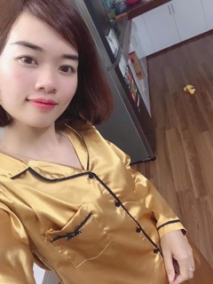 Bộ lụa satin dài tay