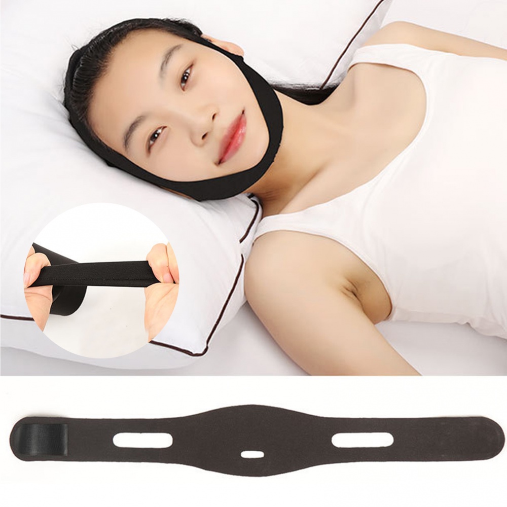 Mặt Nạ Ngủ Tam Giác Màu Đen Chống Ngáy Và Ngáy Tiện Dụng