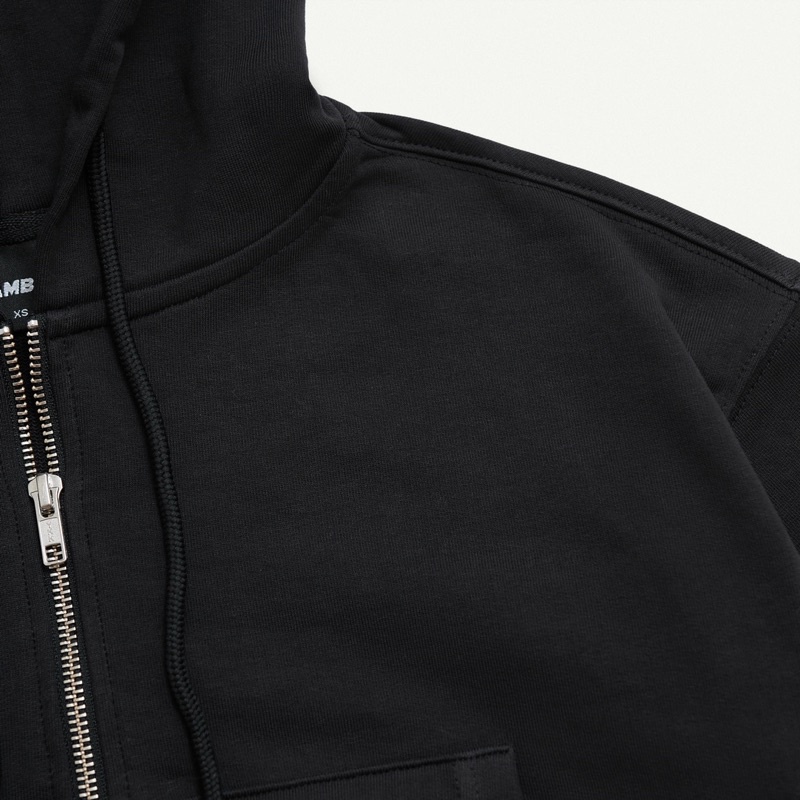 ACE CROPPED FULLZIP HOODIE/ Áo hoodie vải nỉ chân cua/ GAMBLE WORLDWIDE