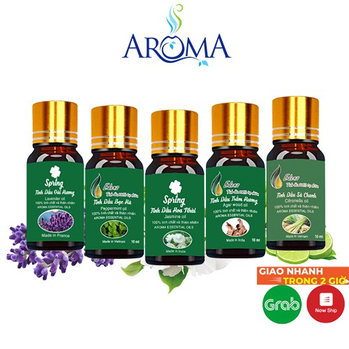 [22 Mùi Hương] Tinh Dầu Aroma 10Ml Nguyên Chất Từ Thiên Nhiên, Tinh Dầu Xông Phòng, Thơm Phòng, Ngủ Ngon, Thư Giãn