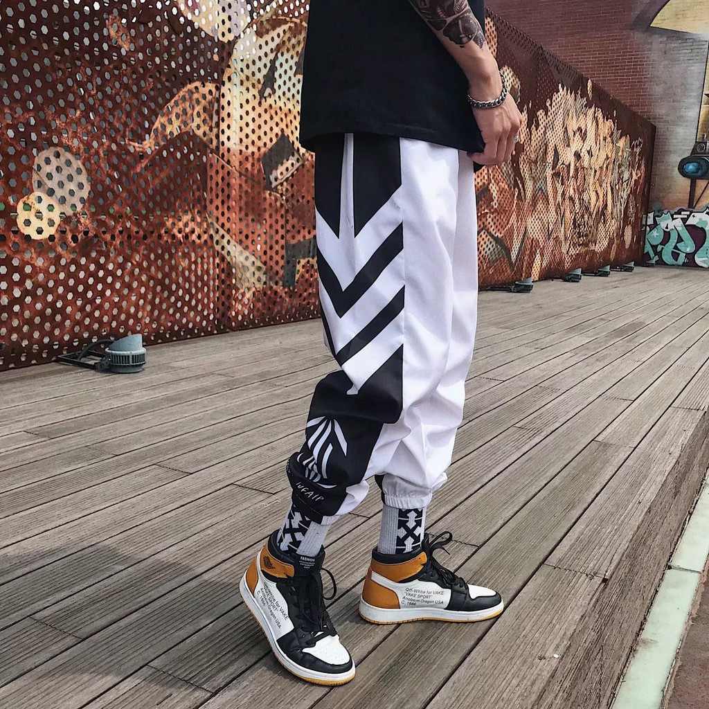 [HÀNG HOT] QUẦN JOGGER GIÓ DÙ MŨI TÊN Streetwear | BigBuy360 - bigbuy360.vn