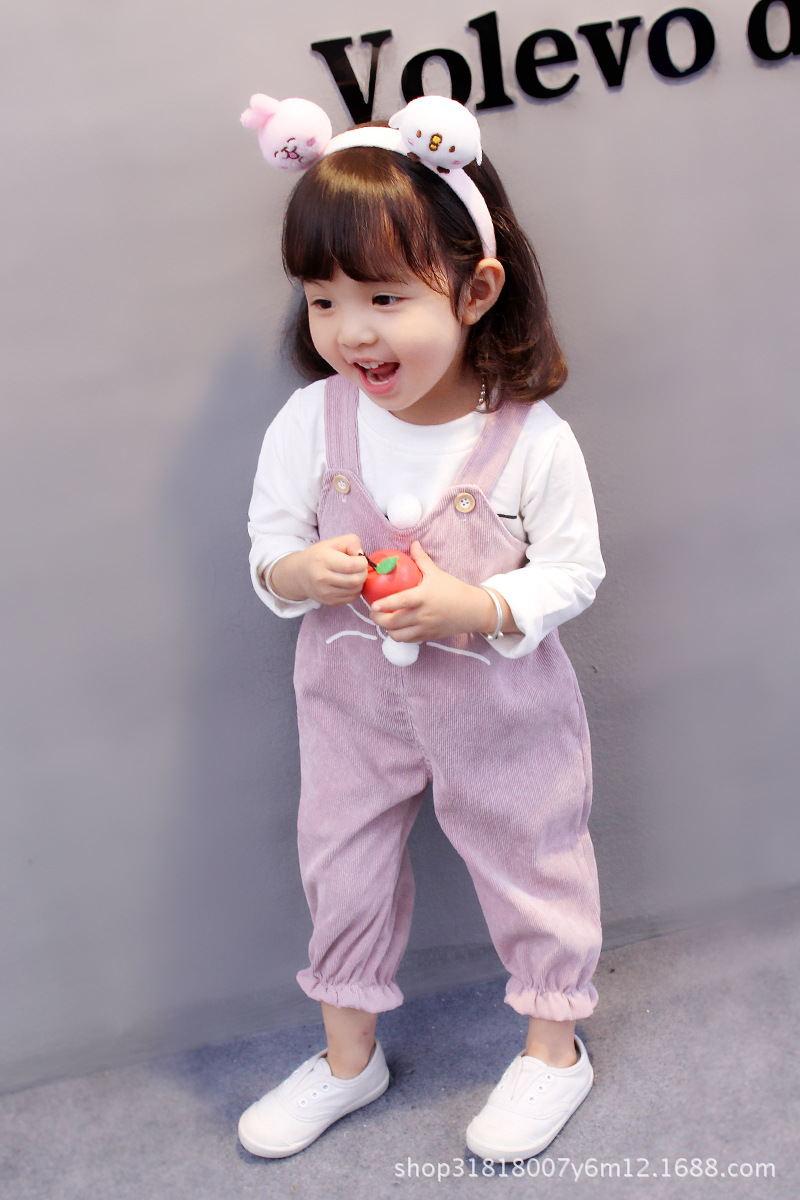 Bộ áo thun dài tay + quần dài cho bé gái (0-5 tuổi)