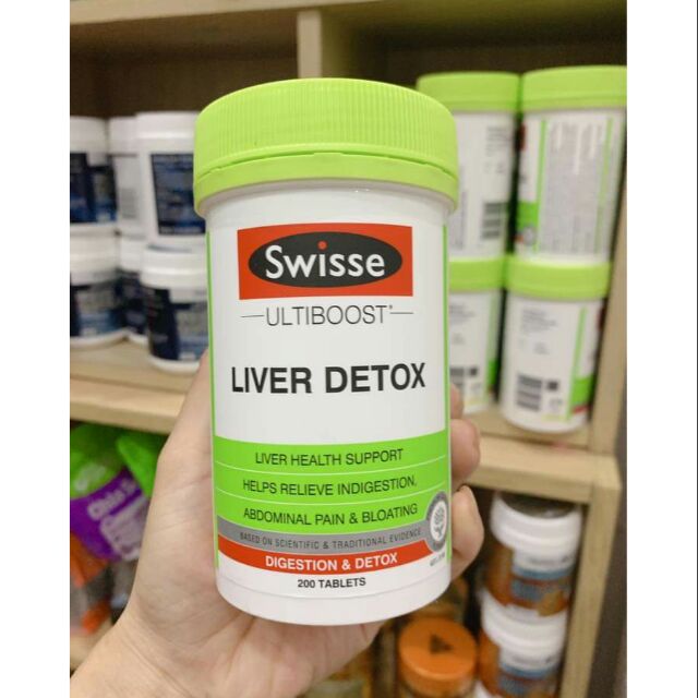 Viên uống bổ gan Swisse Ultiboost Liver Detox Úc