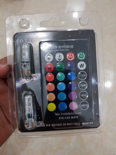 Đèn led Demi chóp đổi màu có remote