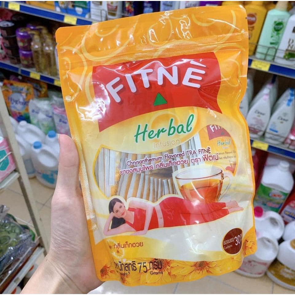 trà giảm mỡ fitne thái lan