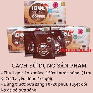 Cà Phê Giảm Cân Idol Slim Coffee x2 Thái Lan [ Có Hàng Nội Địa ]
