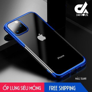 Ốp lưng siêu mỏng Ultra Slim cho Iphone 11, 11 Pro, 11 Pro Max, X, Xs, Xs Max - Dan House