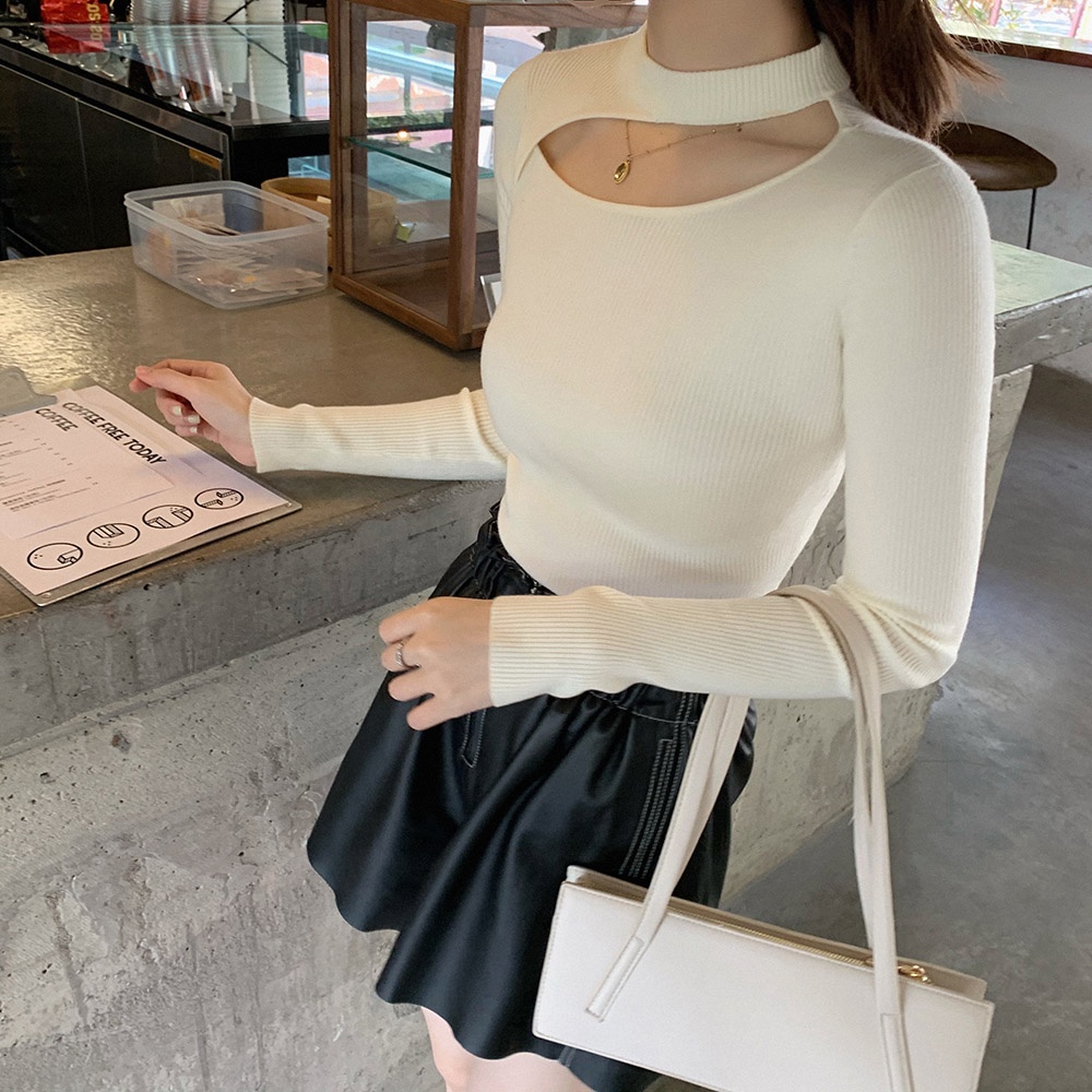 Áo len QADCOL tay dài thời trang dành cho nữ