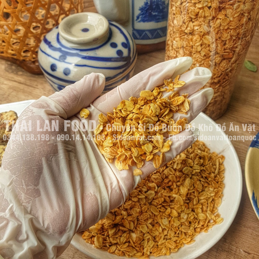Yến Mạch Sấy Mật Ong Lon 500Gr (Yến Mạch Ăn Liền)