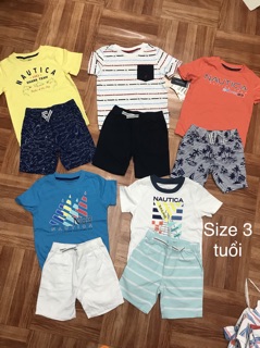 Bộ nautica bé trai