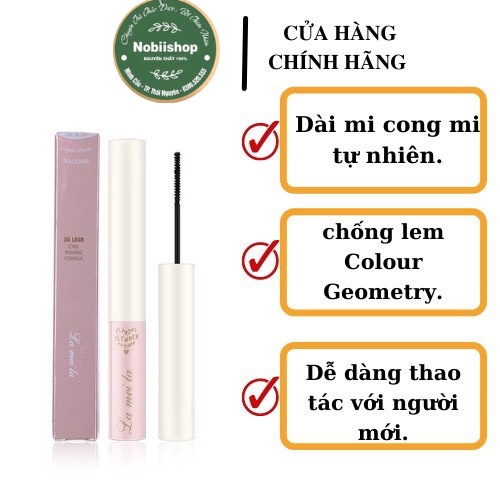 Chuốt Mi LAMEILA dài mi cong mi tự nhiên Nobiishop Hàng Chính hãng