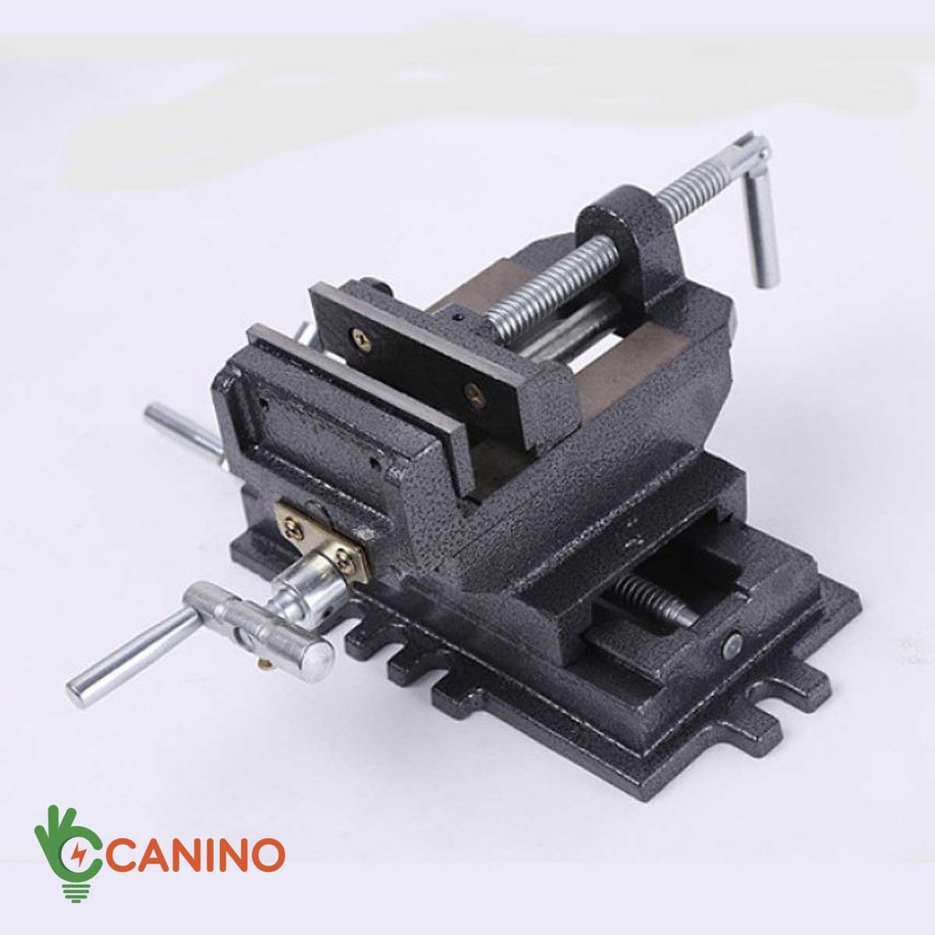 Bàn trượt tịnh tiến 2 chiều kết hợp ê tô 3 tầng lắp khoan bàn Bảo hành 12 tháng, được đúc bằng gang thép nguyên khối