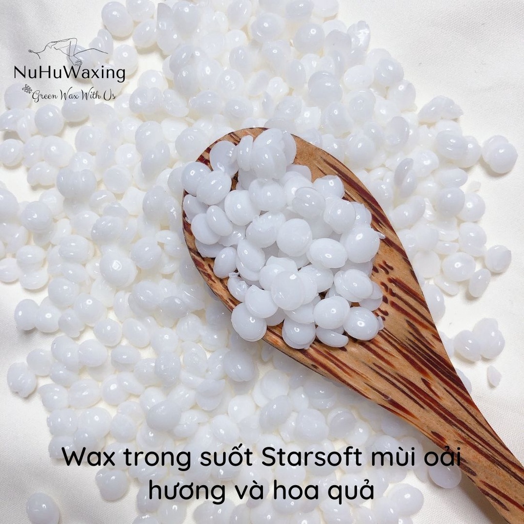 Sáp wax bean cao cấp SIÊU BÁM LÔNG, wax dẻo, thơm ( trong suốt và coconut) đi sạch cả râu nam ngắn, cứng