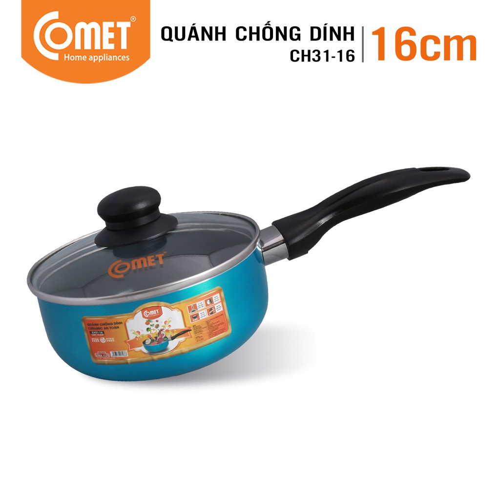 Quánh chống dính Ceramic an toàn Comet CH31-16