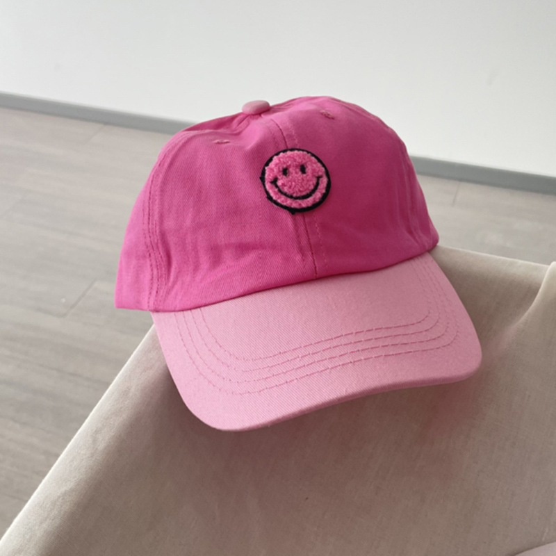 Mũ lưỡi trai cotton in hình đáng yêu thời trang Hàn Quốc