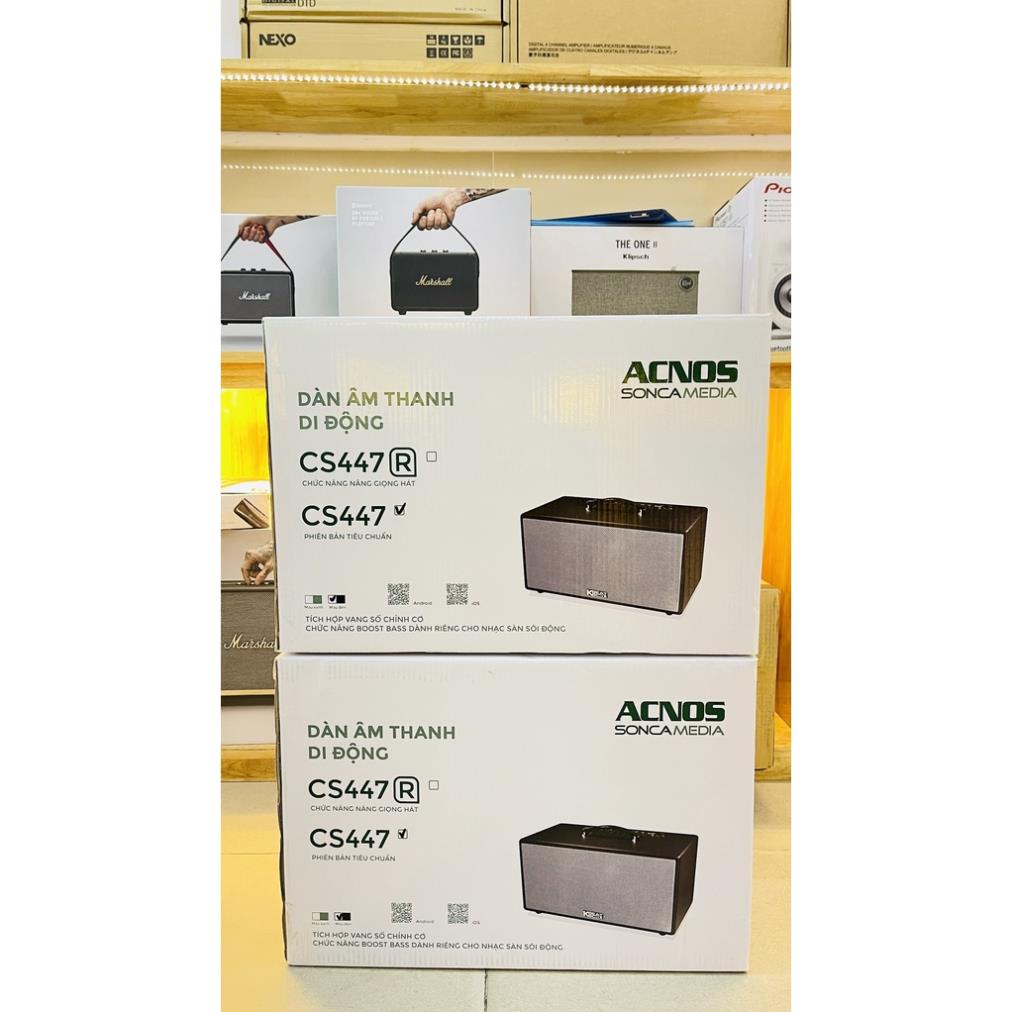 Hàng Chính Hãng - Dàn Âm Thanh Di Động ACNOS CS447 - Loa Karaoke ACNOS CS447