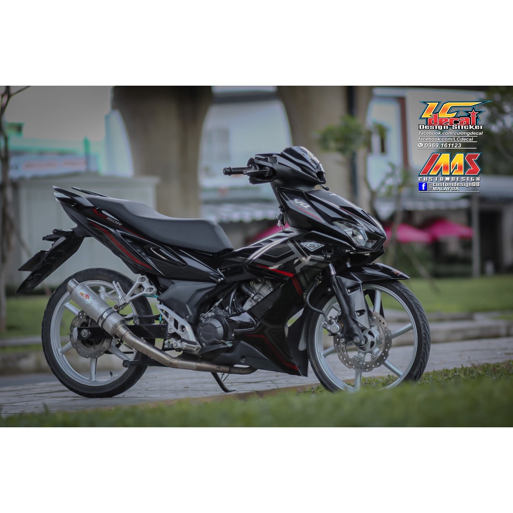 Tem rời Winner x chỉ đỏ xám