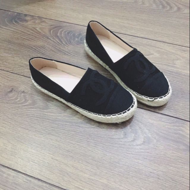 Giầy slipon cói 2p HN151