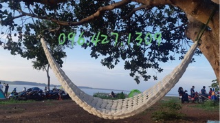 Võng tơ sợi đan thủ công