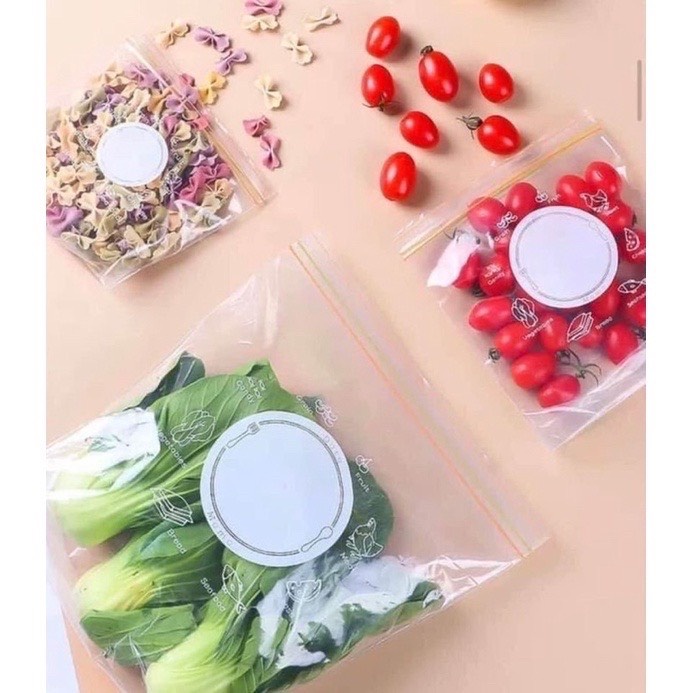 Set 3 hộp túi zip đựng thực phẩm có khoá combo 80 túi – Max siêu thị tiện ích