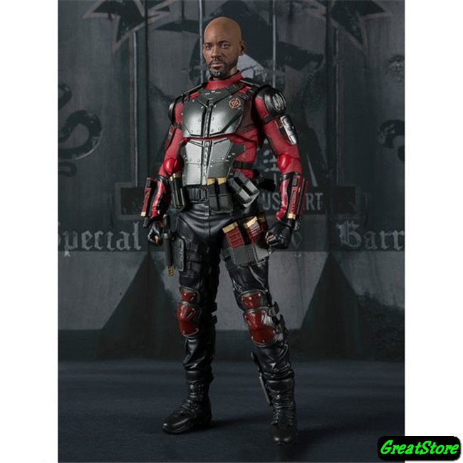 ( HÀNG CÓ SẴN ) MÔ HÌNH DEADSHOT SUICIDE SQUAD SHF FIGMA CỬ ĐỘNG ĐƯỢC