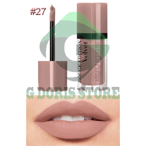 Son BJ #27 - Bourjois Rouge Edition Velvet - Hàng Chuẩn Auth