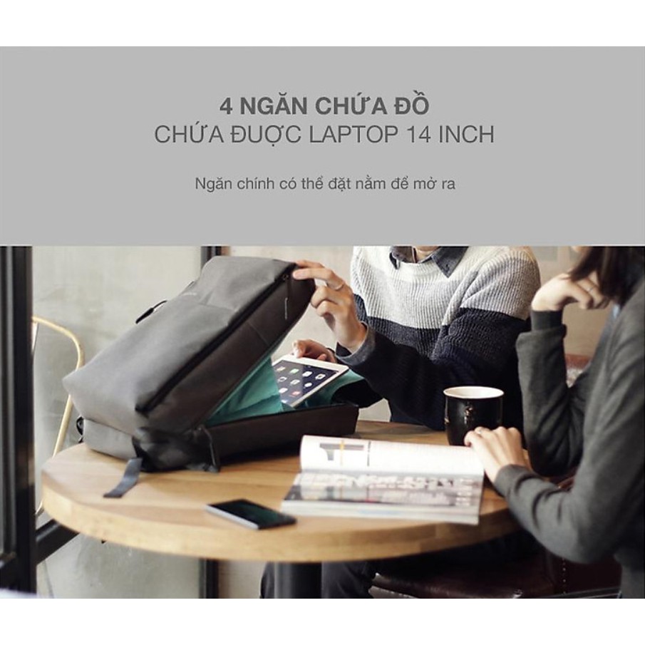[HCM HỎA TỐC] Balo Laptop xiaomi mi city backpack 2 | Ba lô xiaomi urban style 2 trẻ trung năng động - mihoanggia