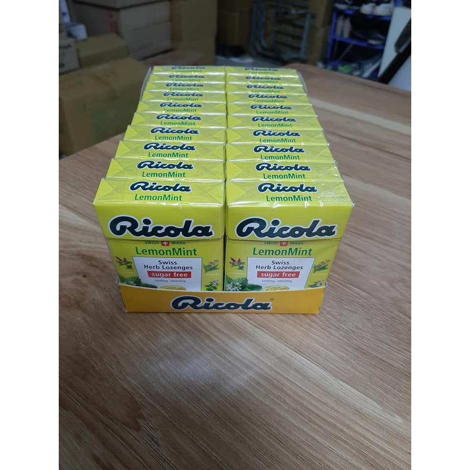 Kẹo ngậm ho thảo mộc hiệu Ricola 40gr